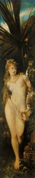 Die fünf sinne gesicht Nacktheit Hans Makart Ölgemälde